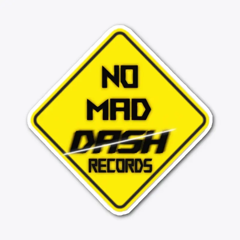  Nomad Dash Records Logo Sticker